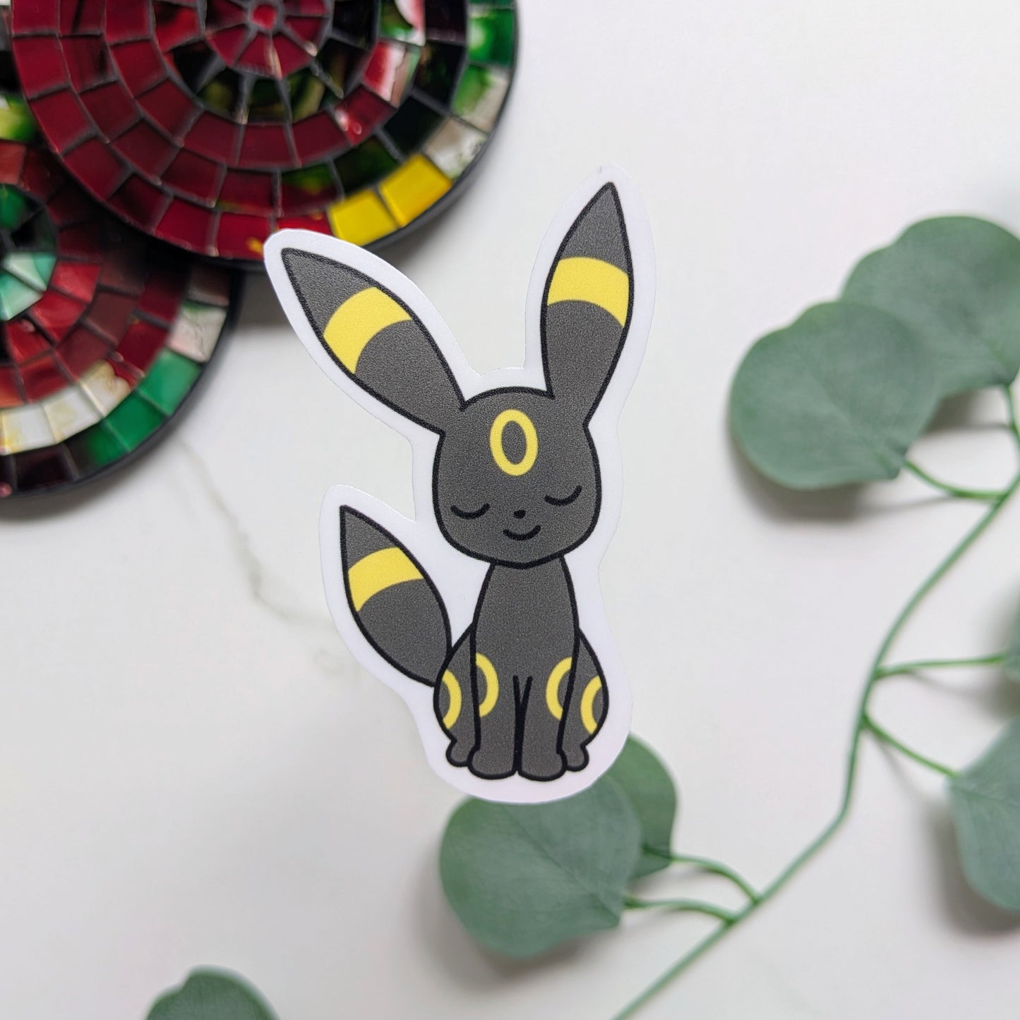 Sleeping Umbreon Vinyl Sticker