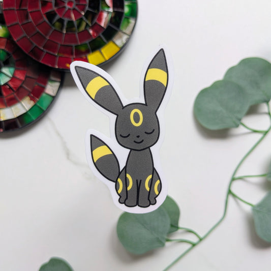 Sleeping Umbreon Vinyl Sticker