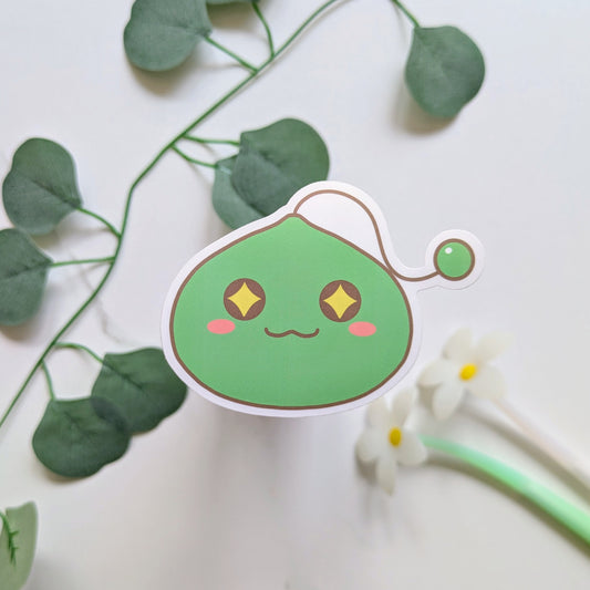 Green Slime Vinyl Sticker